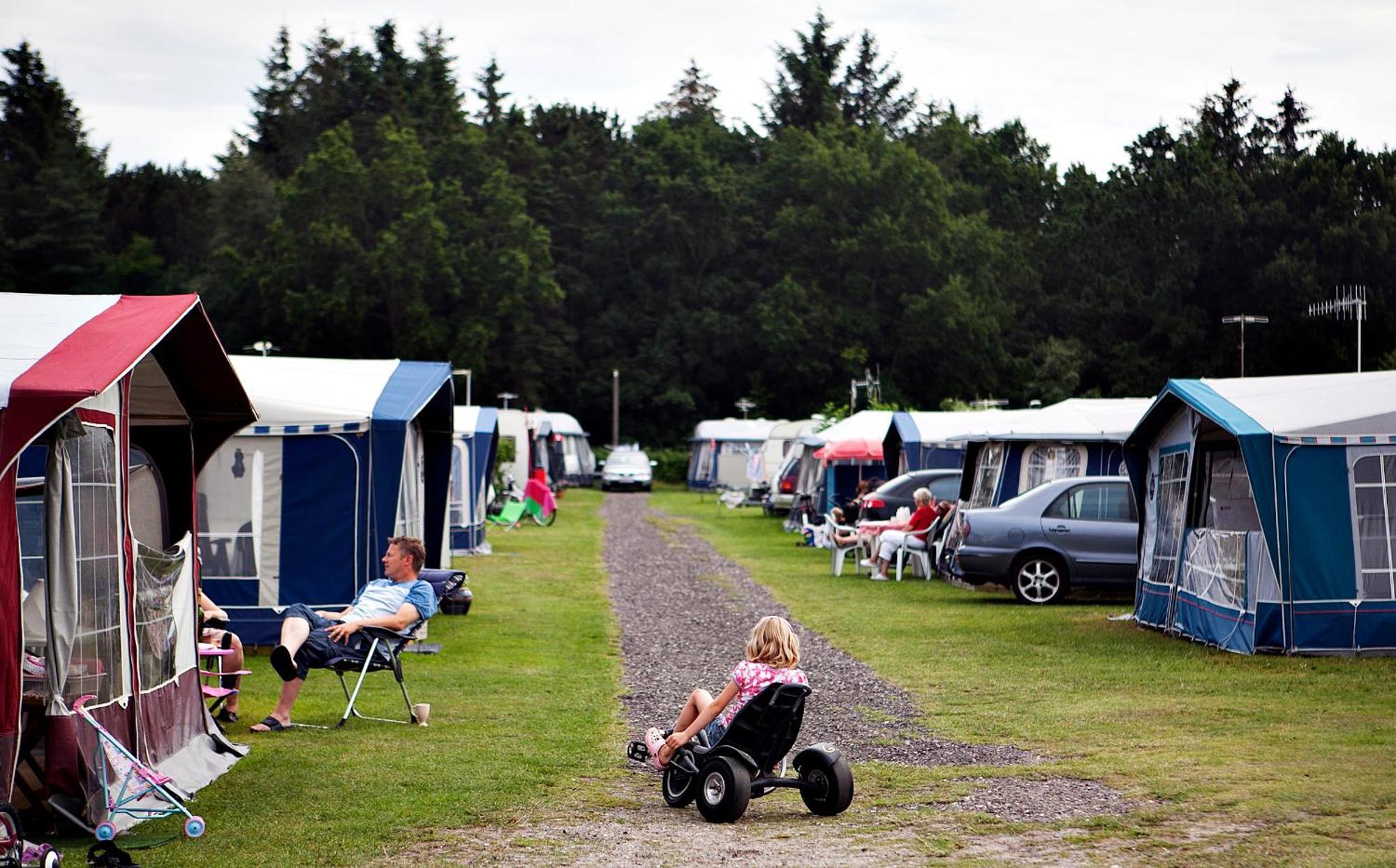 Svalereden Strand Camping Cottages Saeby  Exterior photo